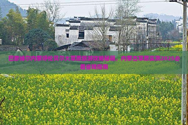 巴彦倬尔去内蒙呼伦贝尔大草原六日游