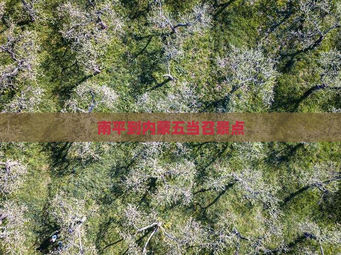 南平到内蒙五当召景点