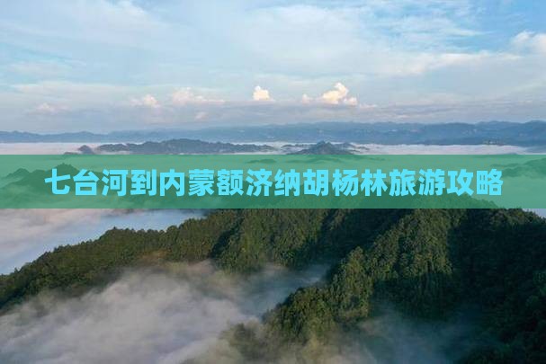 七台河到内蒙额济纳胡杨林旅游
