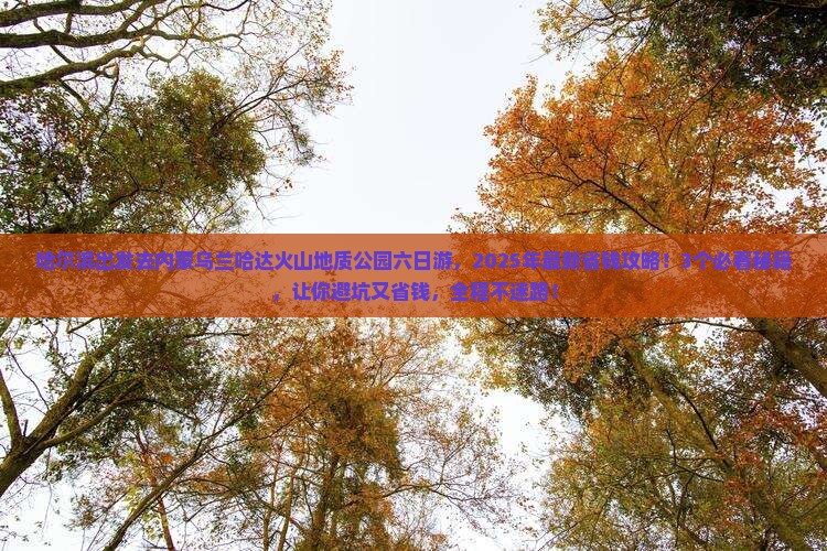 哈尔滨去内蒙乌兰哈达火山地质公园六日游