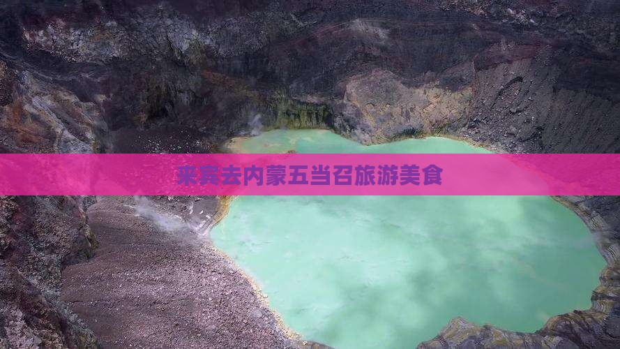 来宾去内蒙五当召旅游小吃