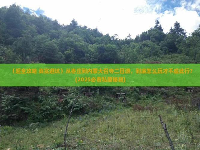 枣庄到内蒙大召寺二日游