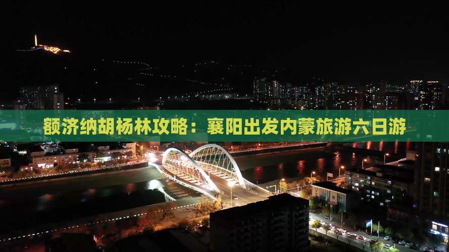 襄阳去内蒙额济纳胡杨林六日游