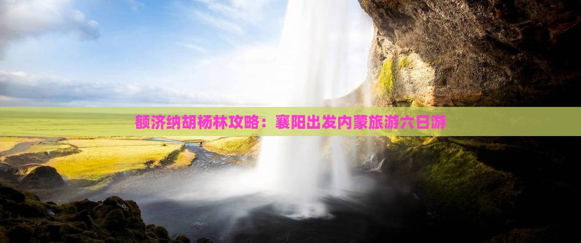 襄阳去内蒙额济纳胡杨林六日游