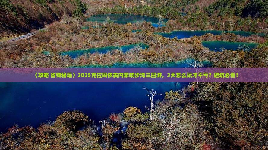 克拉玛依去内蒙响沙湾三日游 克拉玛依去内蒙响沙湾三日游