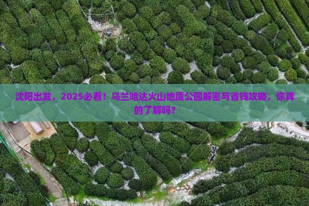沈阳去内蒙乌兰哈达火山地质公园必去地