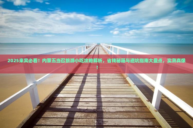 来宾到内蒙五当召旅游小吃