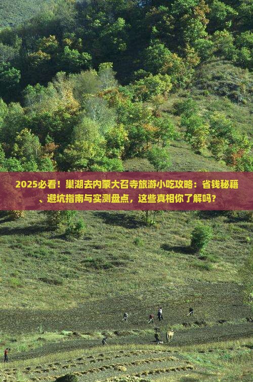 巢湖去内蒙大召寺旅游小吃