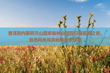 普洱到内蒙阿尔山国家森林公园四日游