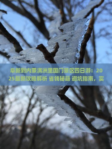 阜新到内蒙满洲里国门景区四日游