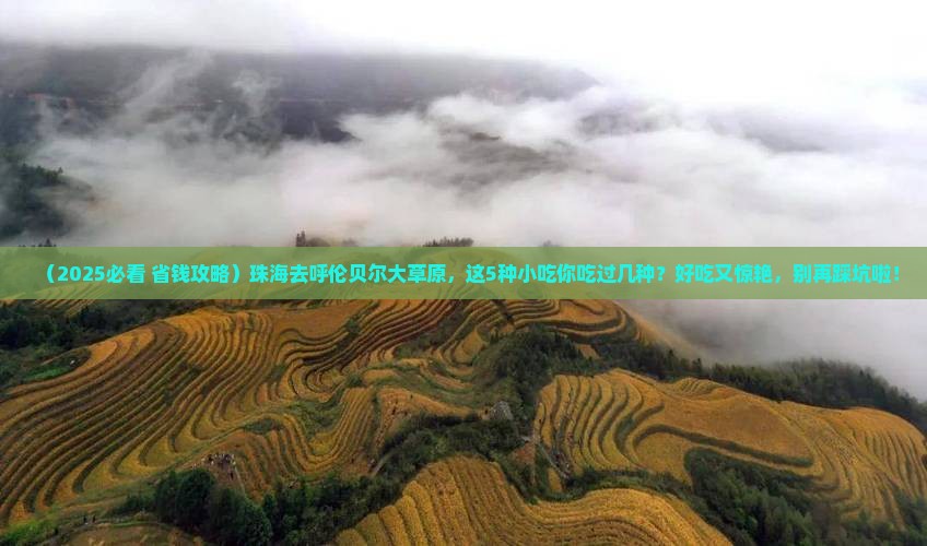 珠海到内蒙呼伦贝尔大草原旅游小吃