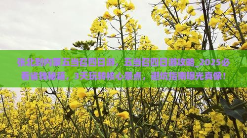 张北到内蒙五当召四日游