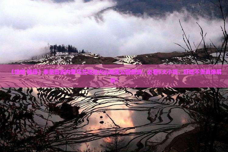 秦皇岛去内蒙乌兰哈达火山地质公园旅游小吃