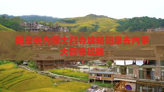 阳泉去内蒙大召寺攻略