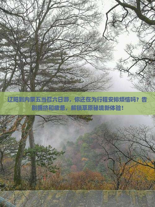 辽阳到内蒙五当召六日游