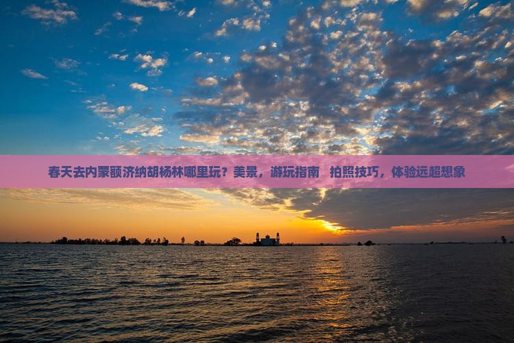 春天去内蒙额济纳胡杨林哪里玩