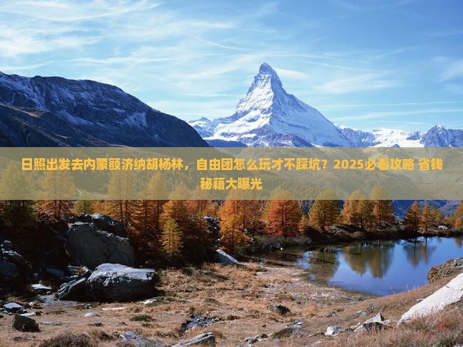 日照去内蒙额济纳胡杨林自由团
