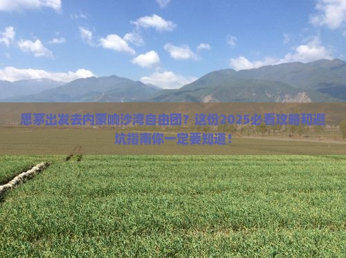 思茅去内蒙响沙湾自由团