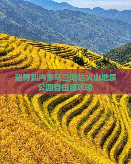 淄博到内蒙乌兰哈达火山地质公园自由团
