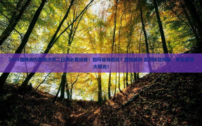 临猗去内蒙响沙湾二日游
