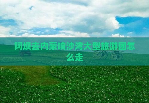 阿坝去内蒙响沙湾大型旅游团