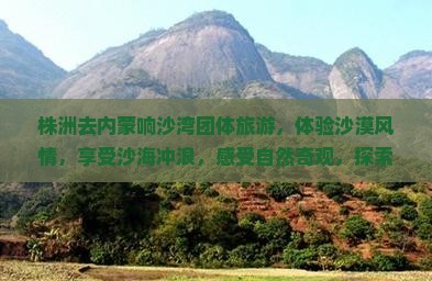 株洲去内蒙响沙湾团体旅游