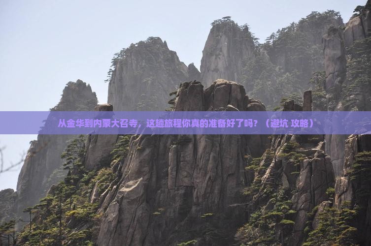 金华到内蒙大召寺旅行社