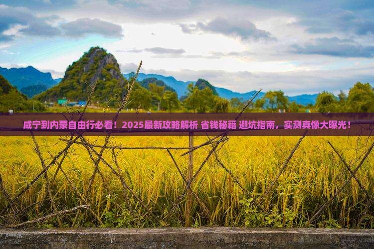咸宁到内蒙自由行