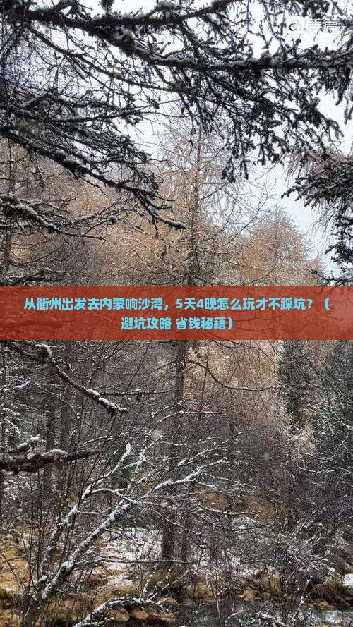 衢州去内蒙响沙湾自由团 衢州去内蒙响沙湾自由团