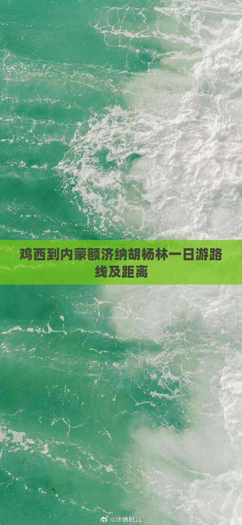 鸡西到内蒙额济纳胡杨林一日游