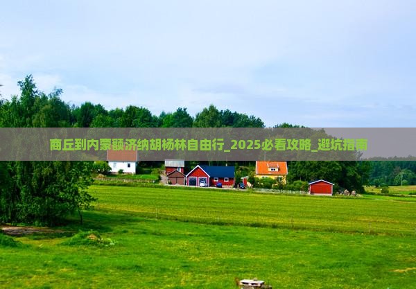 商丘到内蒙额济纳胡杨林自由行
