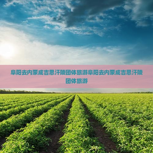 阜阳去内蒙成吉思汗陵团体旅游