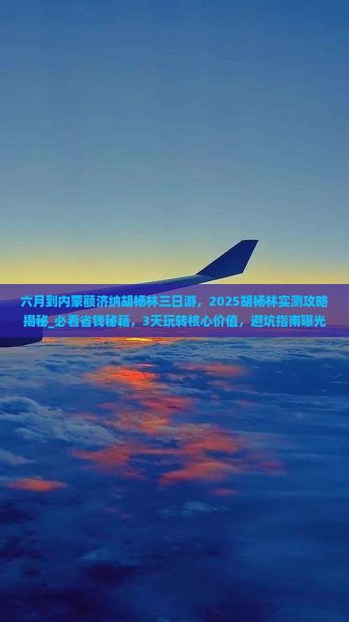 六月到内蒙额济纳胡杨林三日游