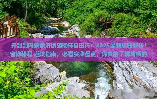 开封到内蒙额济纳胡杨林自由行