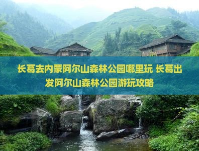 长葛去内蒙阿尔山国家森林公园哪里玩
