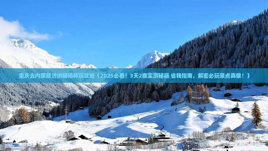 重庆到内蒙额济纳胡杨林哪里玩