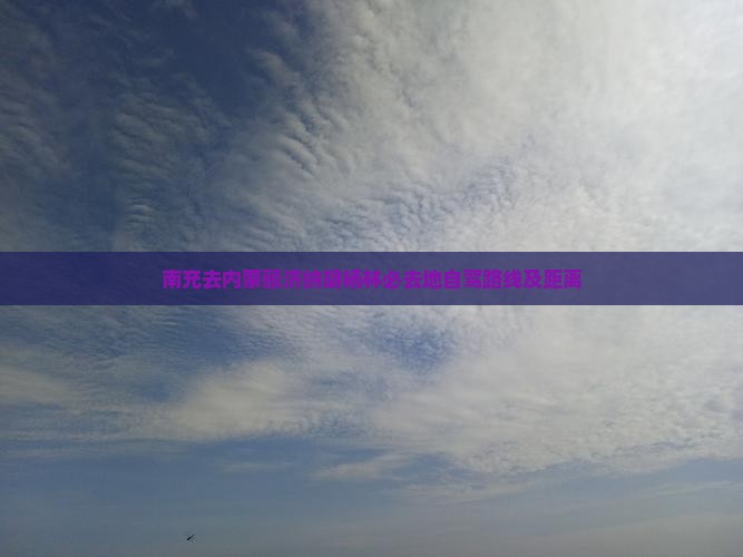 南充去内蒙额济纳胡杨林必去地