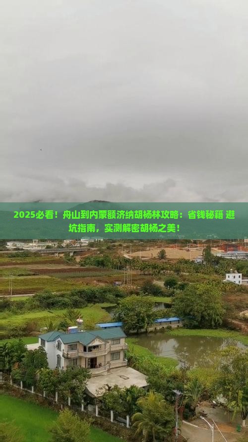 舟山到内蒙额济纳胡杨林攻略