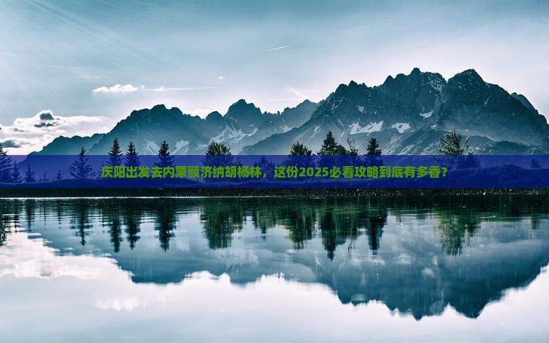 庆阳去内蒙额济纳胡杨林旅游