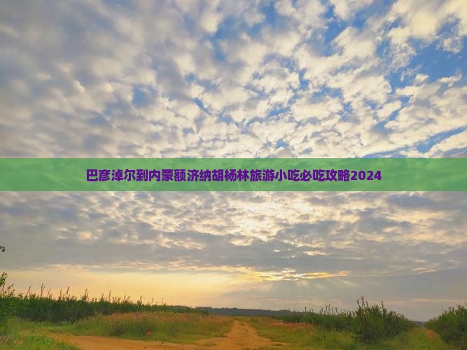 巴彦淖尔到内蒙额济纳胡杨林旅游小吃 巴彦淖尔到内蒙额济纳胡杨林旅游小吃