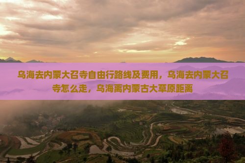 乌海去内蒙大召寺自由行