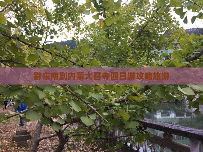 黔东南到内蒙大召寺四日游