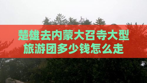 楚雄去内蒙大召寺大型旅游团