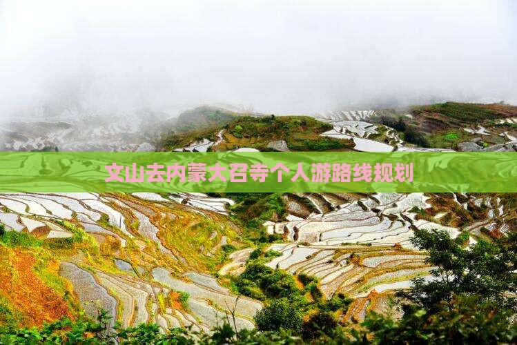 文山去内蒙大召寺个人游