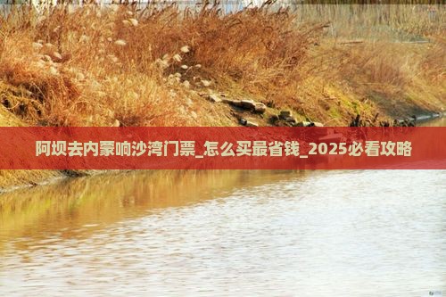 阿坝去内蒙响沙湾门票