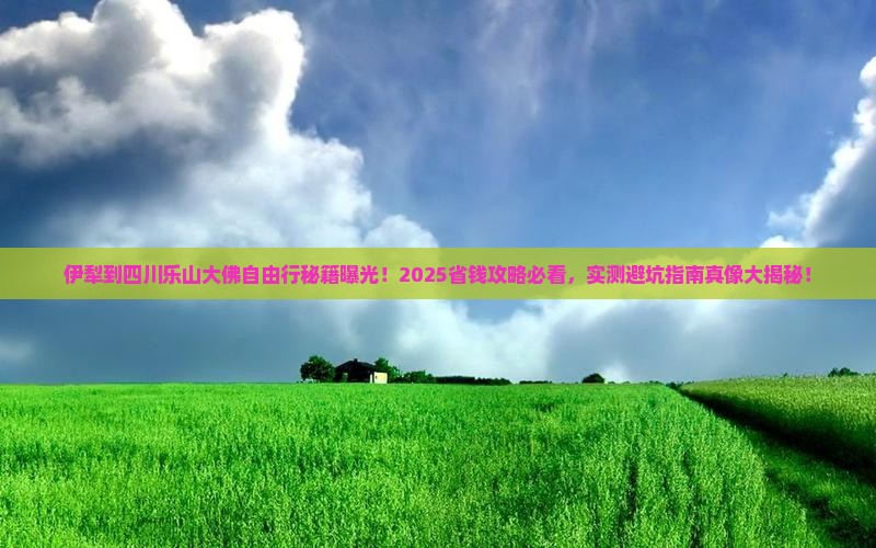 伊犁到四川乐山大佛自由行