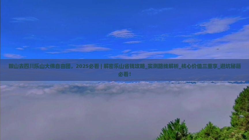 鞍山去四川乐山大佛自由团