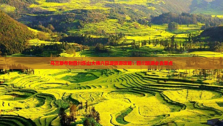 乌兰察布到四川乐山大佛六日游