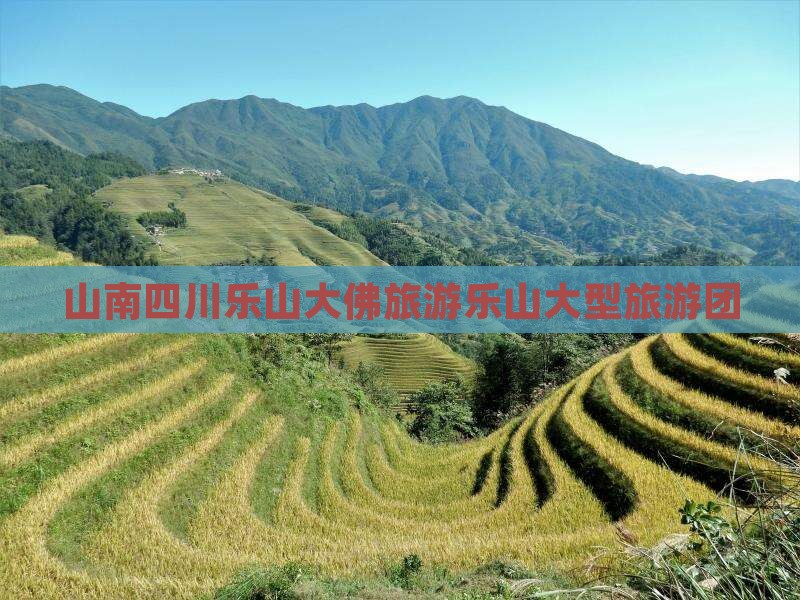 山南到四川乐山大佛大型旅游团