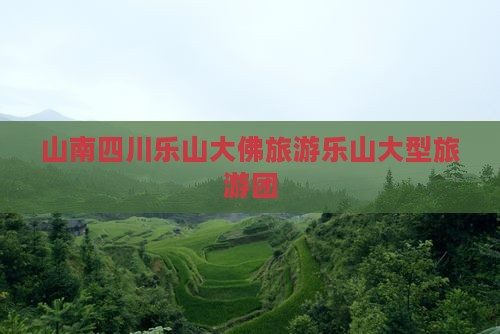 山南到四川乐山大佛大型旅游团